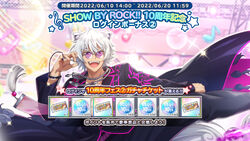 Show By Rock!! Fes A Live Celebrates IP's 10th Anniversary with Free Gems  and New Cards - QooApp News