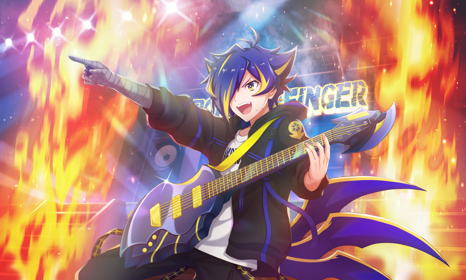 DOKONJO Burning Live! - Yasu | SHOW BY ROCK!! Fes A Live Wiki | Fandom