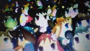 Many myumons in the anime