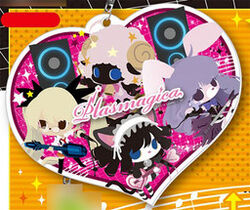 Delmin metal badge 「 SHOW BY ROCK!! 」 Sanrio Animation Store Limited, Goods / Accessories