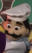 The updated Pasqually puppet from October 2016-March 2017