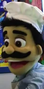 The new Pasqually puppet from April 2017-April 2018