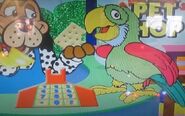 Bird on the Chatty Chuck E arcade game