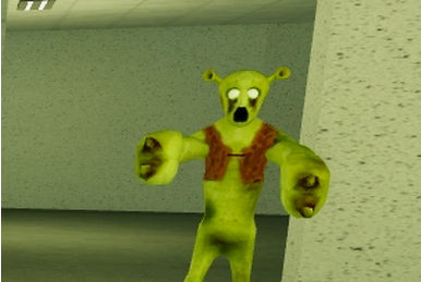 Roblox Shrek In The Backrooms New Level 12 The Musky Crab Entity Jumpscare  Scene New Update 