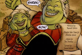 Shrek's mom and dad