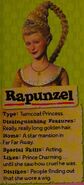 Rapunzel’s description from the Shrek 4 handbook