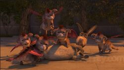 shrek donkey and dragon babies