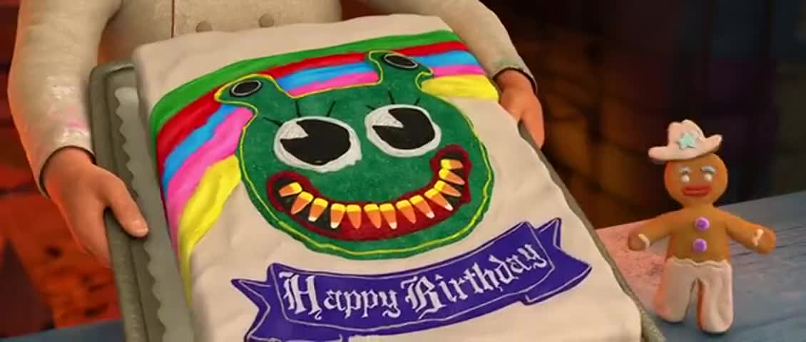 Shrek birthday cake I made a while ago for my friend : r/Baking