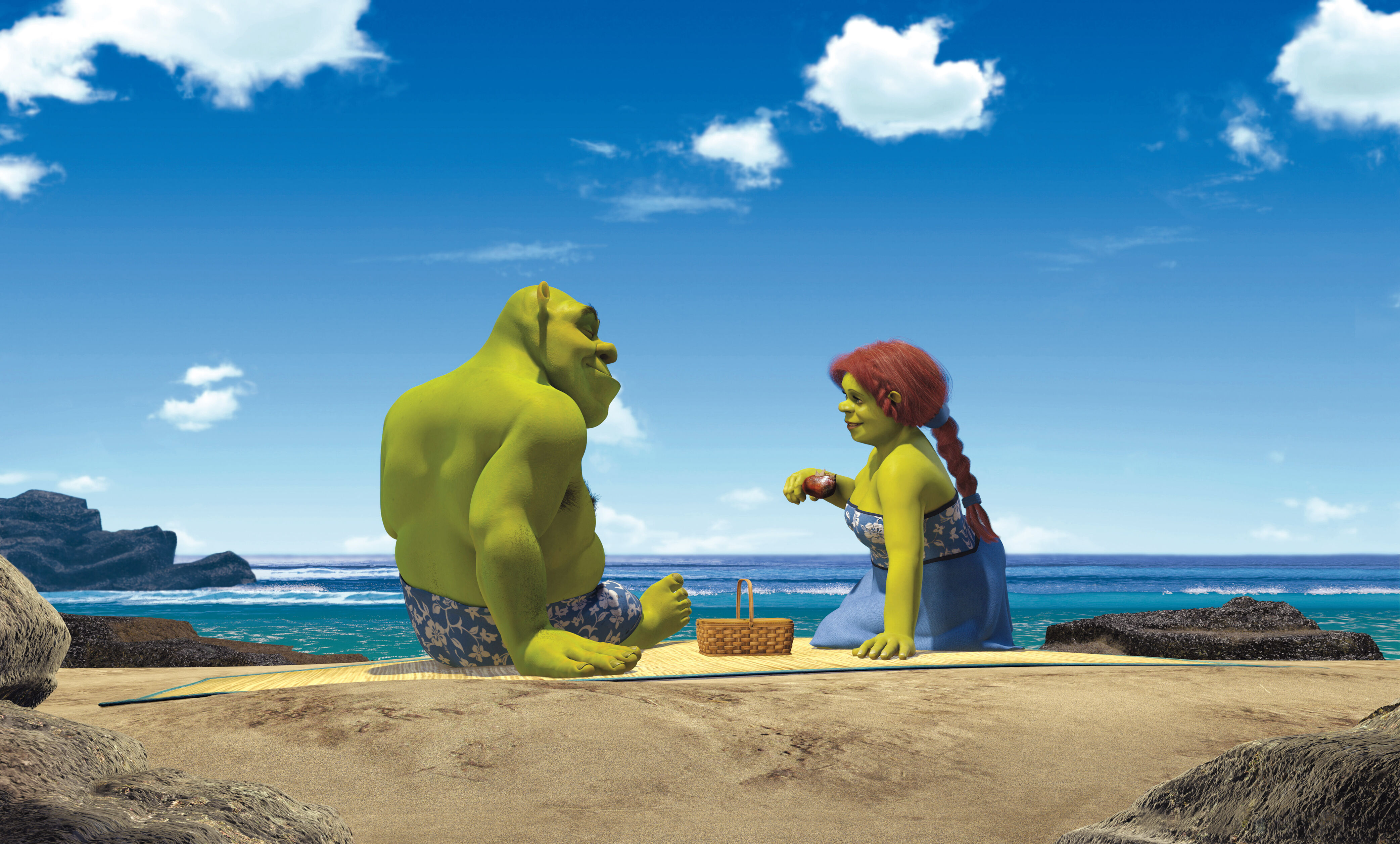 shrek and fiona few a hours into their honeymoon, Shrek's Cringe  Compilation