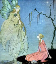Traditional image of the Fairy Godmother