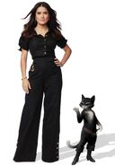 Salma with Kitty Softpaws