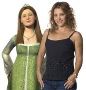 Sleeping Beauty with her voice actor Cheri Oteri