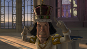 Farquaad king crown wedding