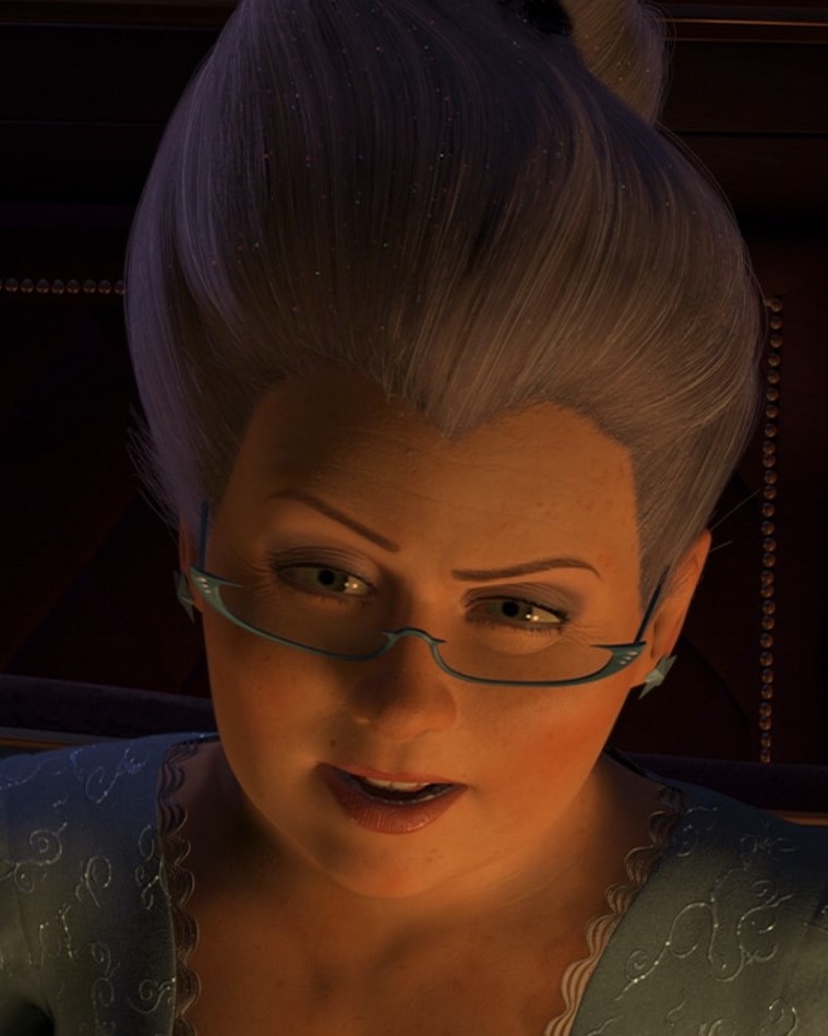 С кого рисовали фею крестную из шрека