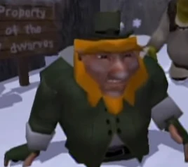 Leprechaun from extra large