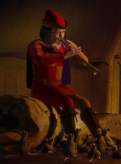 Piper Piping Into Oblivion! From the fourth film Shrek Forever