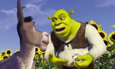 Shrek and Donkey set out for Duloc.