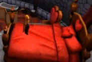 The Evil Queen's bed