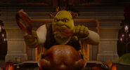Shrek Eating Turkey