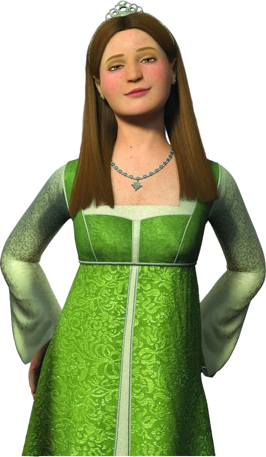 fiona from shrek sleeping