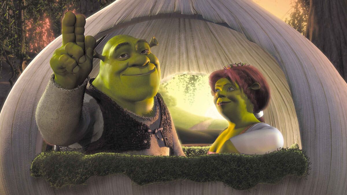 shrek fiona wedding