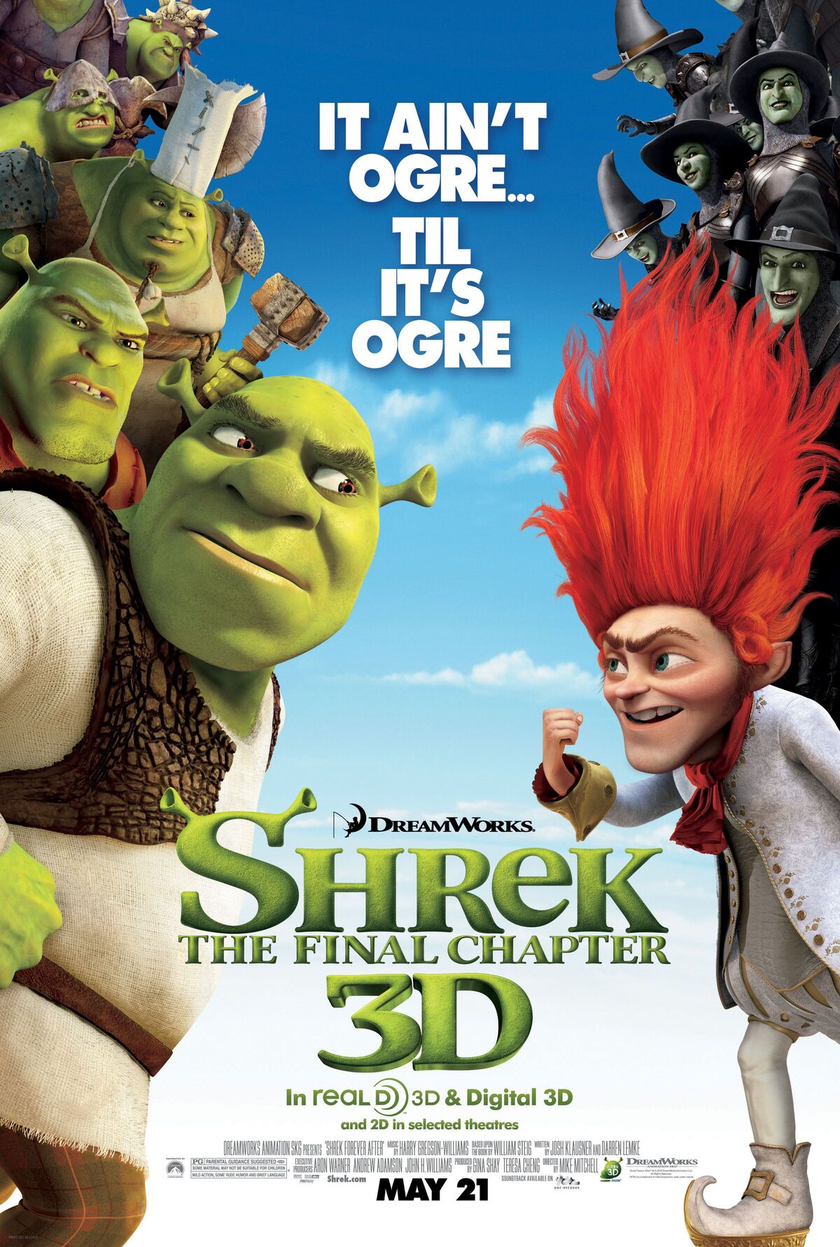 Shrek Forever After (Me as Cookie the ogre) 