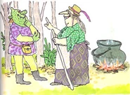 Shrek!oldwoman.jpg (20 KB) The original basis for the Fairy Godmother existed in the form of a fortune teller who appears in "Shrek!"