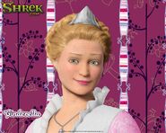 Promotional image of Cinderella, note the pink dress.