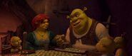 Shrek fiona family swamp