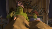 A Dronkey on Shrek's head
