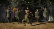 Merrymen dance