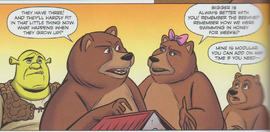 The Three Bears - Shrek Comics