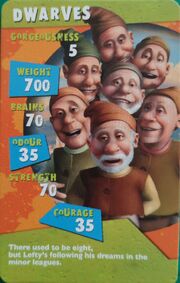 Seven Dwarfs German Top Trump Card