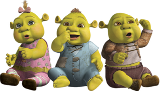 Shrek Baby Ogres Triplets