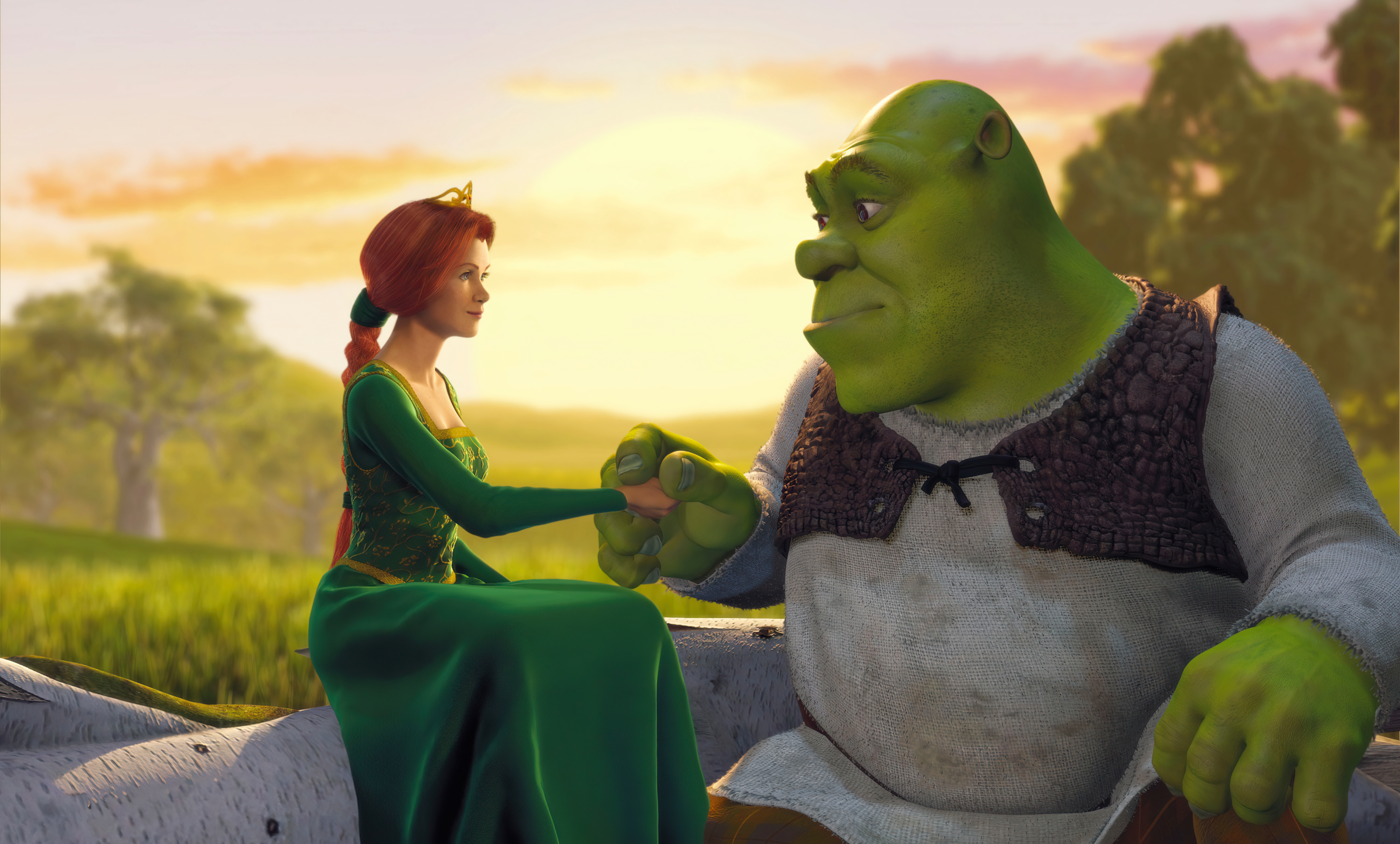 Icons Shrek and Fiona 💚, Shrek