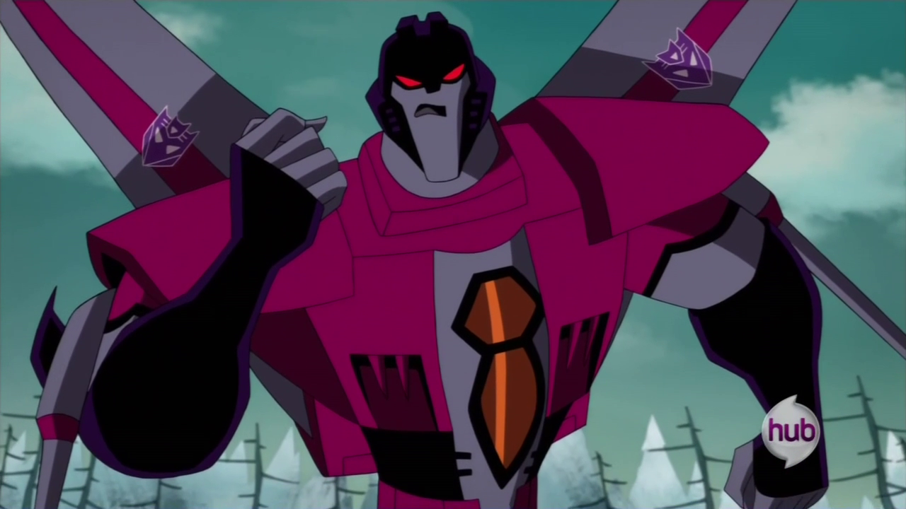 transformers animated starscream