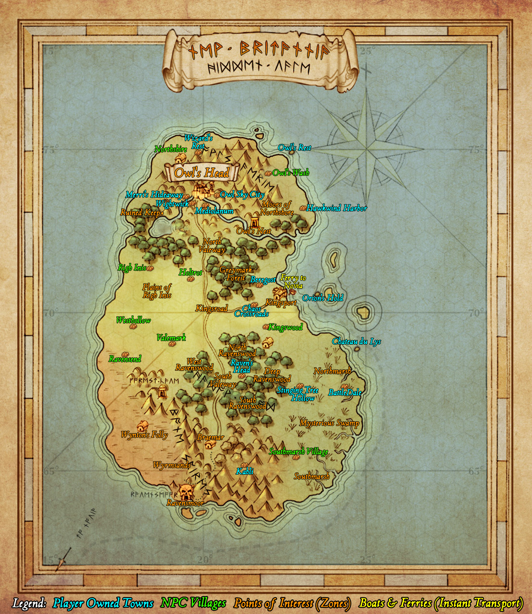 Shroud Of The Avatar Map Hidden Vale | Shroud Of The Avatar Wiki | Fandom