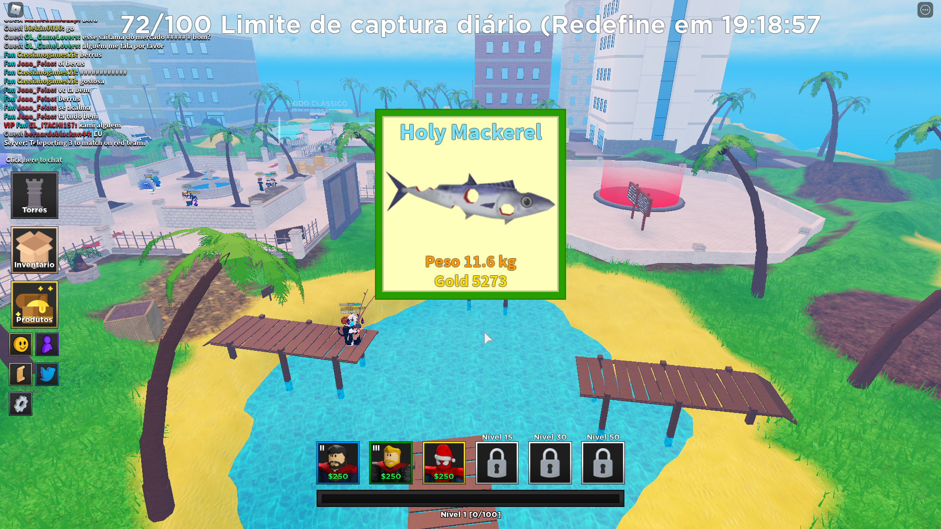 Fishing for Godly I Ultimate Tower Defense Simulator I Update 11