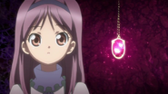 Mimori being hypnotized.