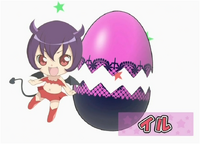 Il with her Egg.