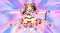 Chiyoko as Pretty Transforming Heroine Magical Choco-tan Dream.