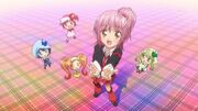 Amu with Shugo Chara