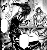Beelzebub warns Brunhilde that the Gods want to kill Humans