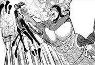 Ares threatens Hermes for understanding how Adam hit Zeus unlike he (manga)