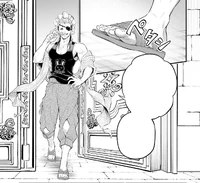 Buddha appears at Brunhilde's VIP room instead of Göll