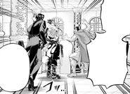 Ares in awe after hearing Hermes leaked to the gods who's humanity next representative