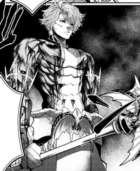 Poseidon is covered in wounds