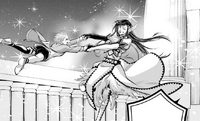 Brunhilde and Göll celebrate Qin victory