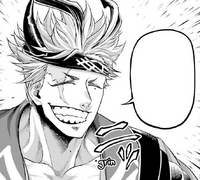 Kintoki accepts Buddha's request