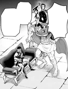 Ares and Hermes complain to Qin Shi Huang about entering the VIP area of ​​the Gods